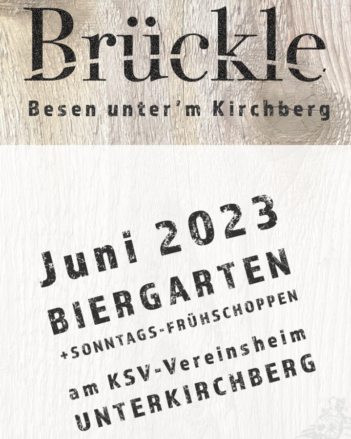 Brückle Besen Unterkirchberg